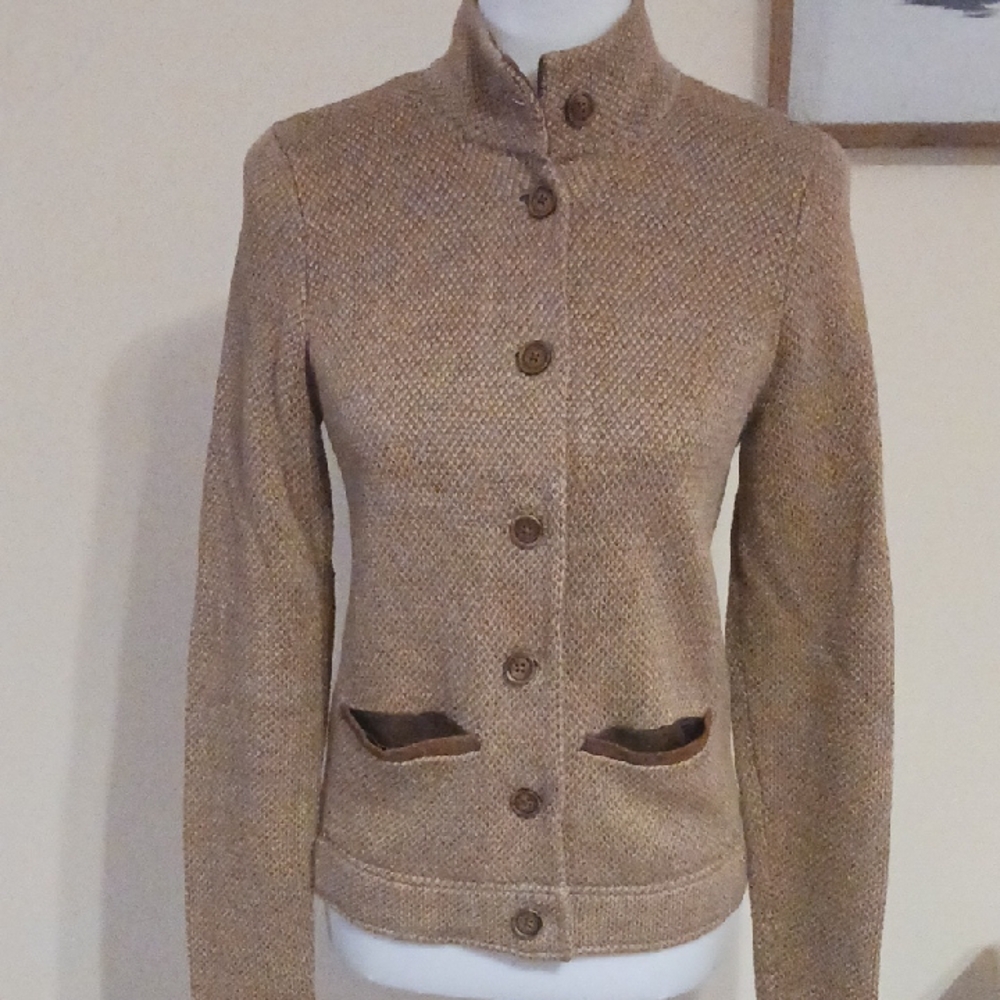 Lauren Ralph Lauren Brown Sweater Cardigan